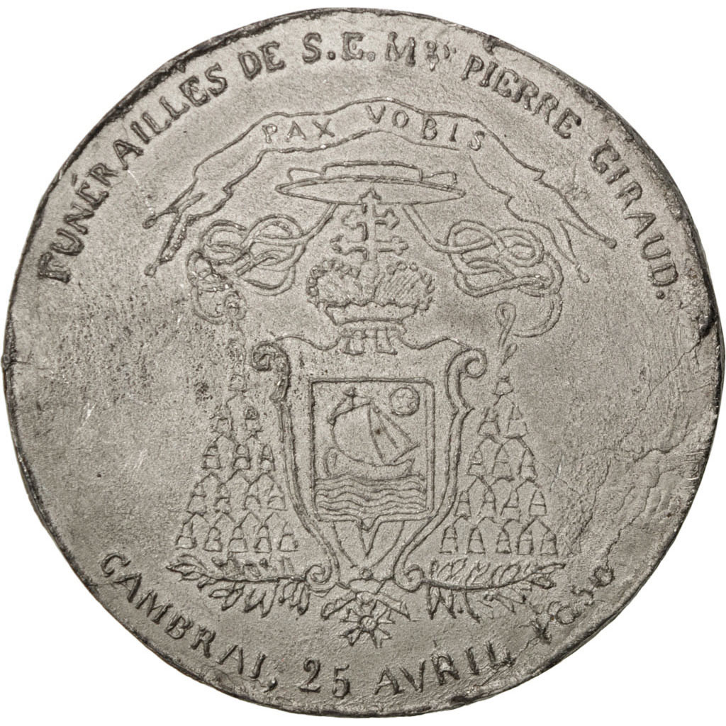 Frankrijk, Medal, French Second Republic, Religions & beliefs, ZF+, Tin