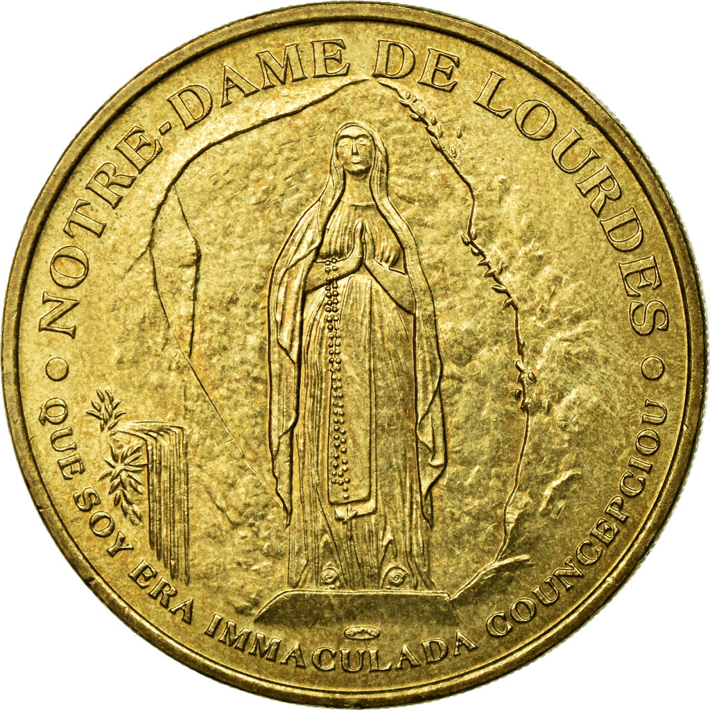 France, Token, Touristic token, Lourdes - Un peuple de toutes les nations, 2003