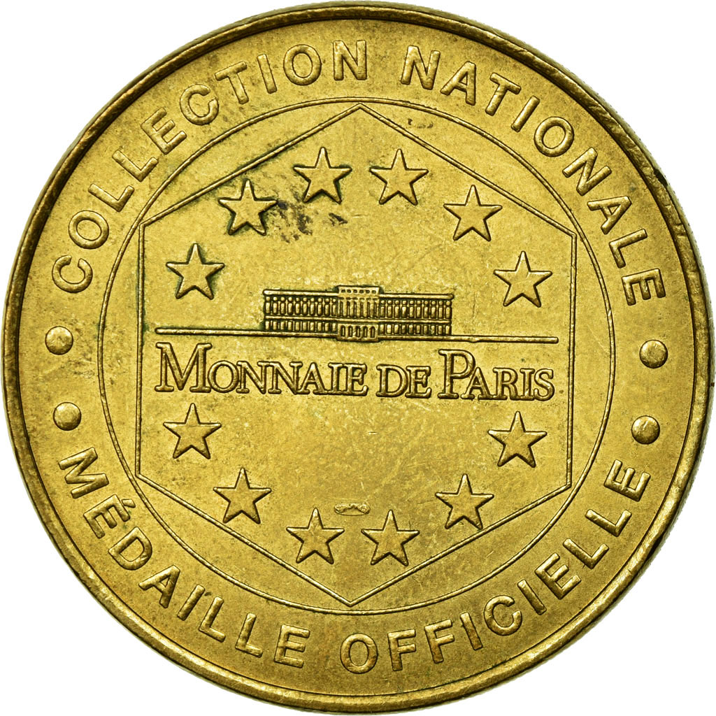 France, Token, Touristic token, Mont-Saint-Michel - Vue n°1, 1999, MDP
