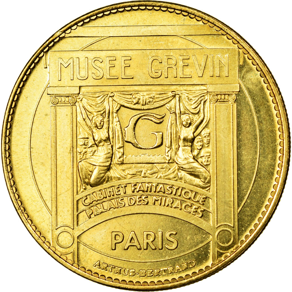 France, Token, Touristic token, Paris - Musée Grévin - Charlie