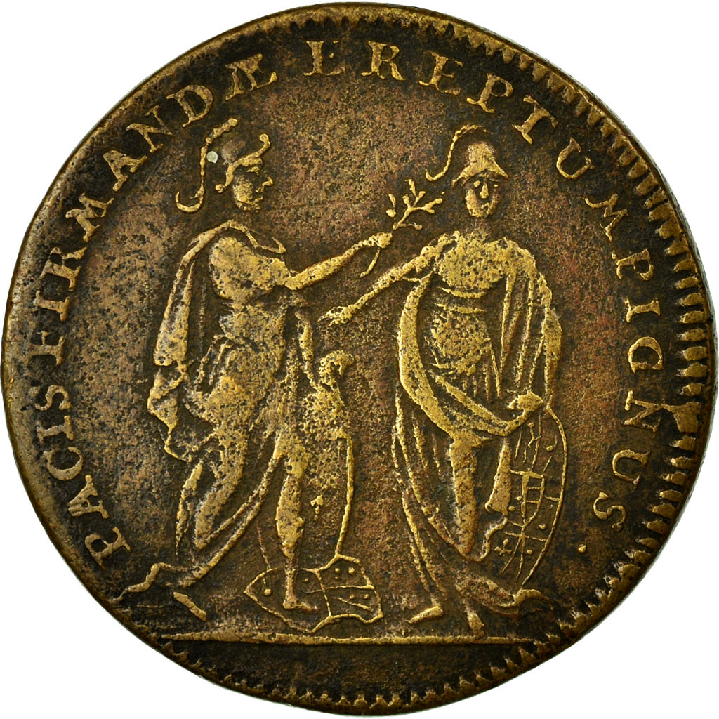 France, Token, Royal, , Brass