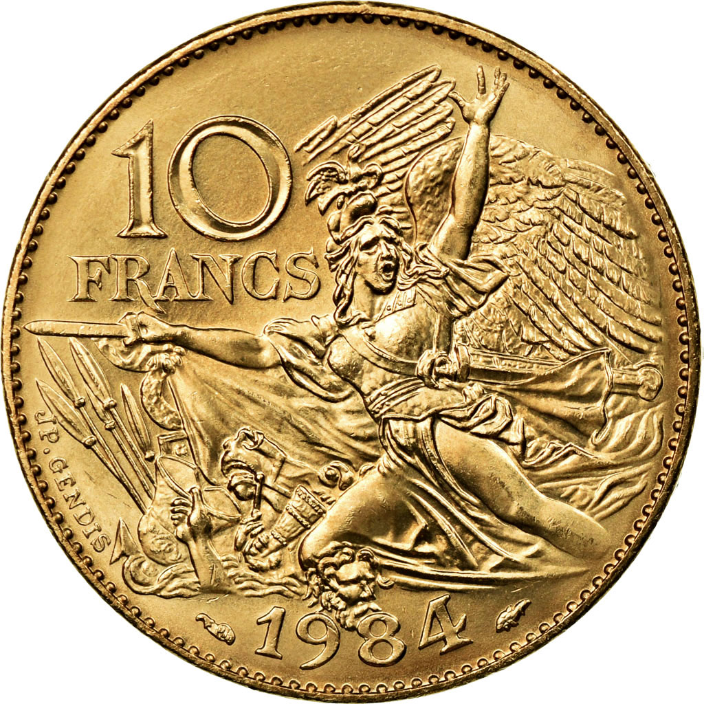 Coin, France, François Rude, 10 Francs, 1984, Paris, , Nickel-Bronze