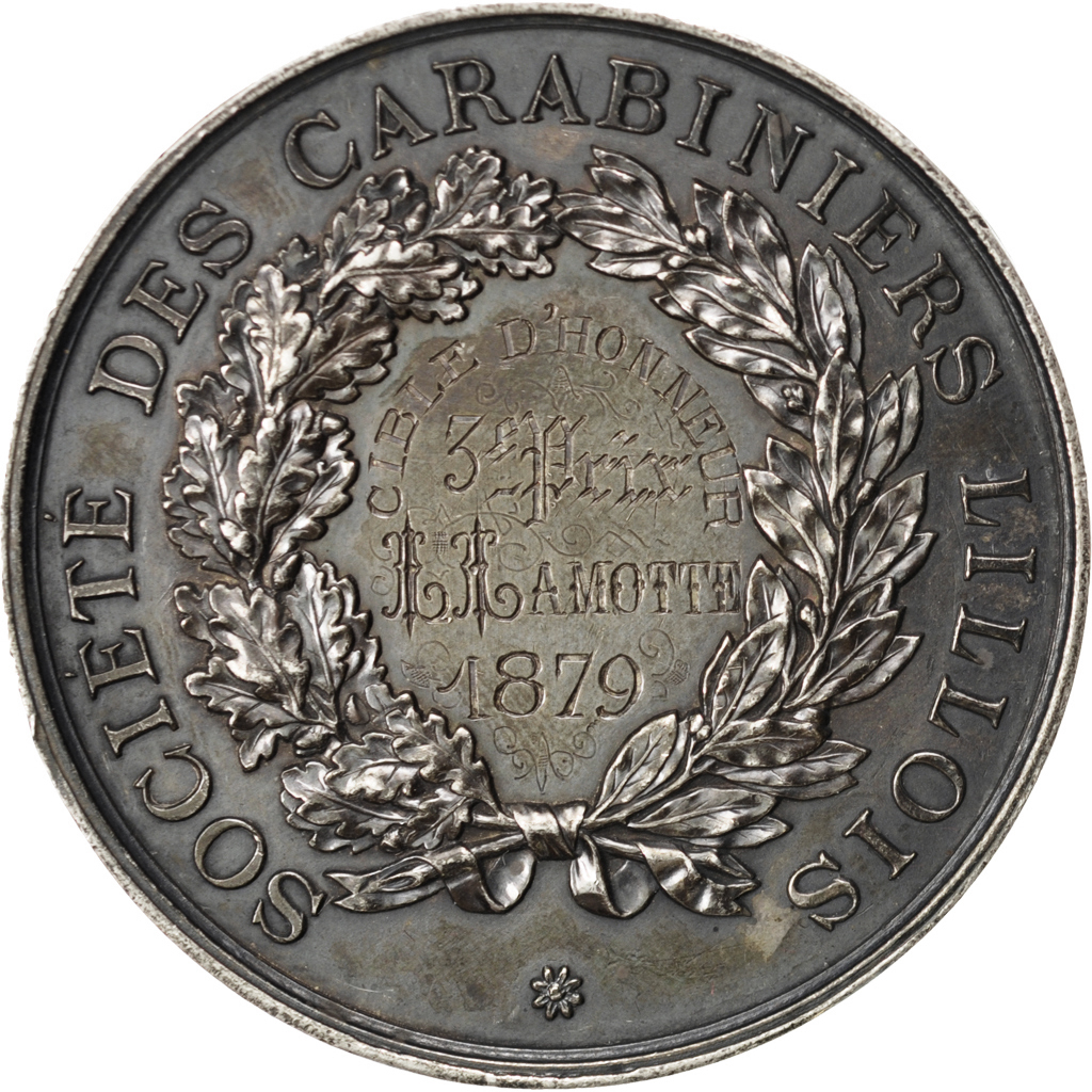 France, Medal, French Third Republic, Sports & leisure, , Silver