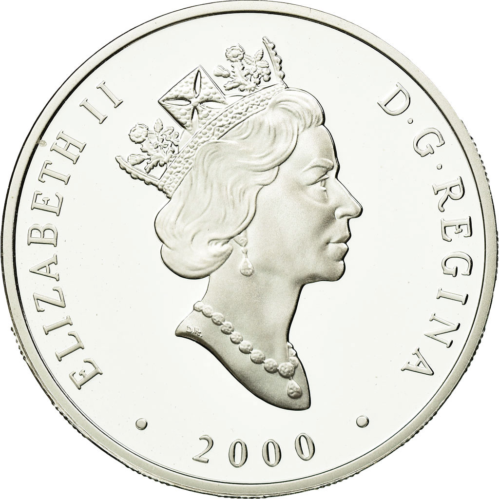 Coin, Canada, Elizabeth II, 20 Dollars, 2000, Royal Canadian Mint, Ottawa