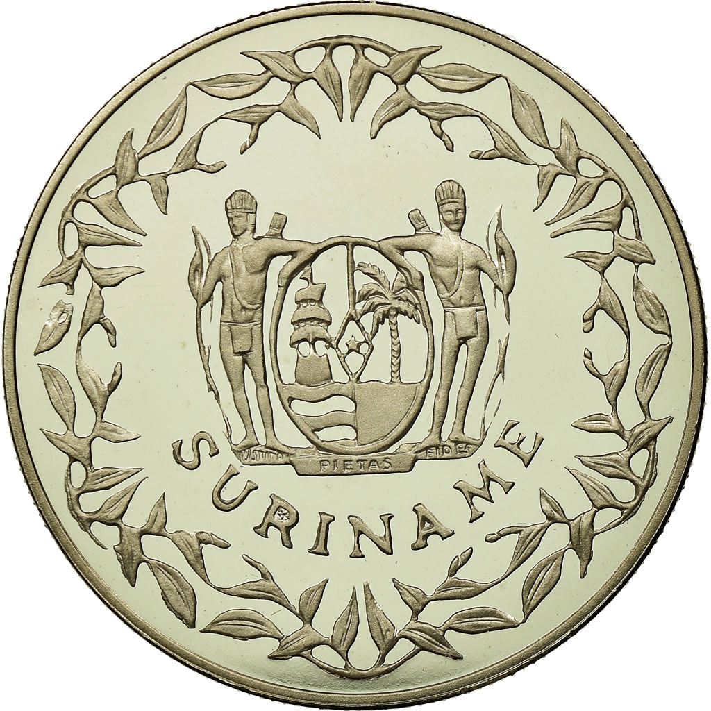 Coin, Surinam, 100 Guilder, 1996, , Copper-nickel, KM:46
