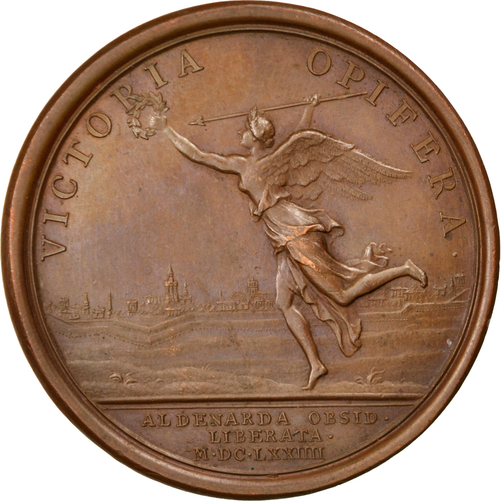 Frankrijk, Medal, Louis XIV, History, Mauger, PR, Bronze, Divo:140