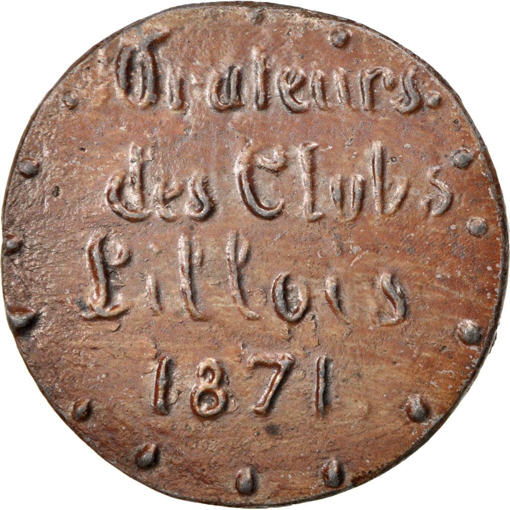 France, Medal, French Third Republic, Arts & Culture, , Tin