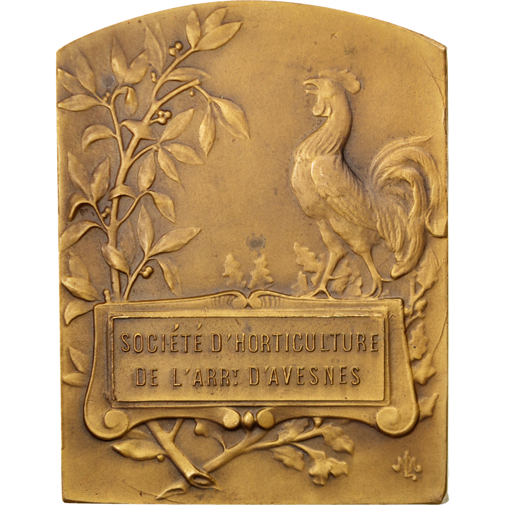 France, Medal, French Third Republic, Fauna, , Bronze