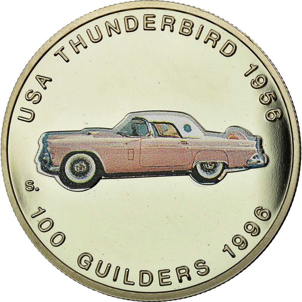 Coin, Surinam, 100 Guilder, 1996, , Copper-nickel, KM:46