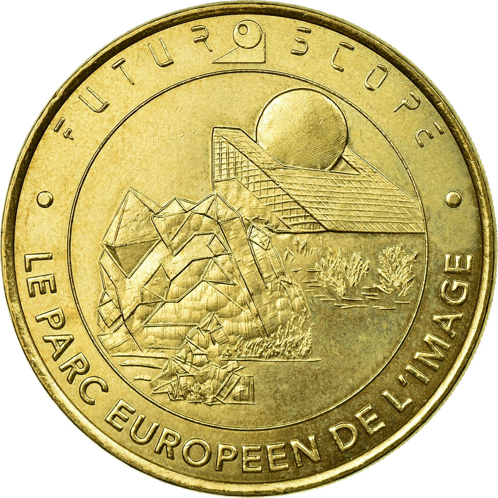 France, Token, Touristic token, Jaunay-Clan  Futuroscope n°1, Arts & Culture