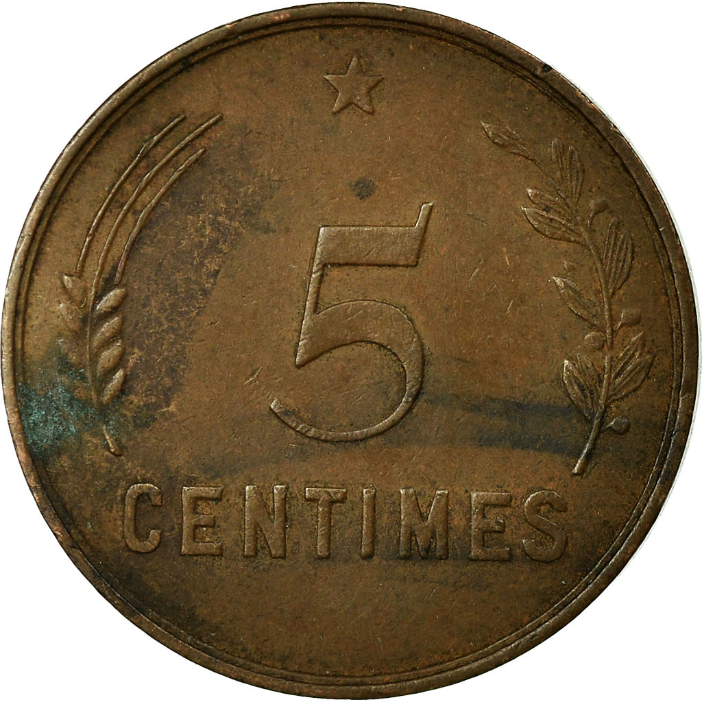 Moneda, Luxemburgo, Charlotte, 5 Centimes, 1930, MBC, Bronce, KM:40