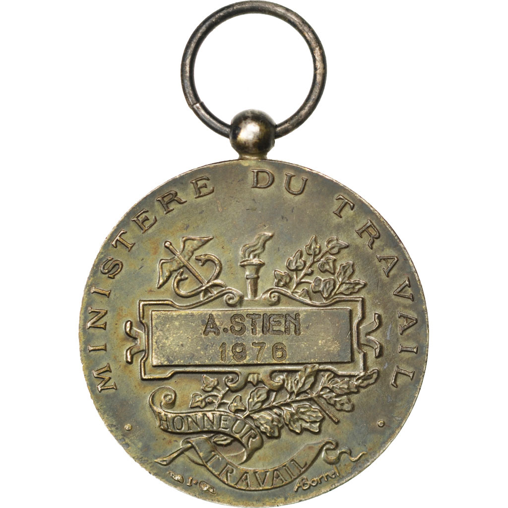 France, Medal, French Fifth Republic, Business & industry, Borrel, 