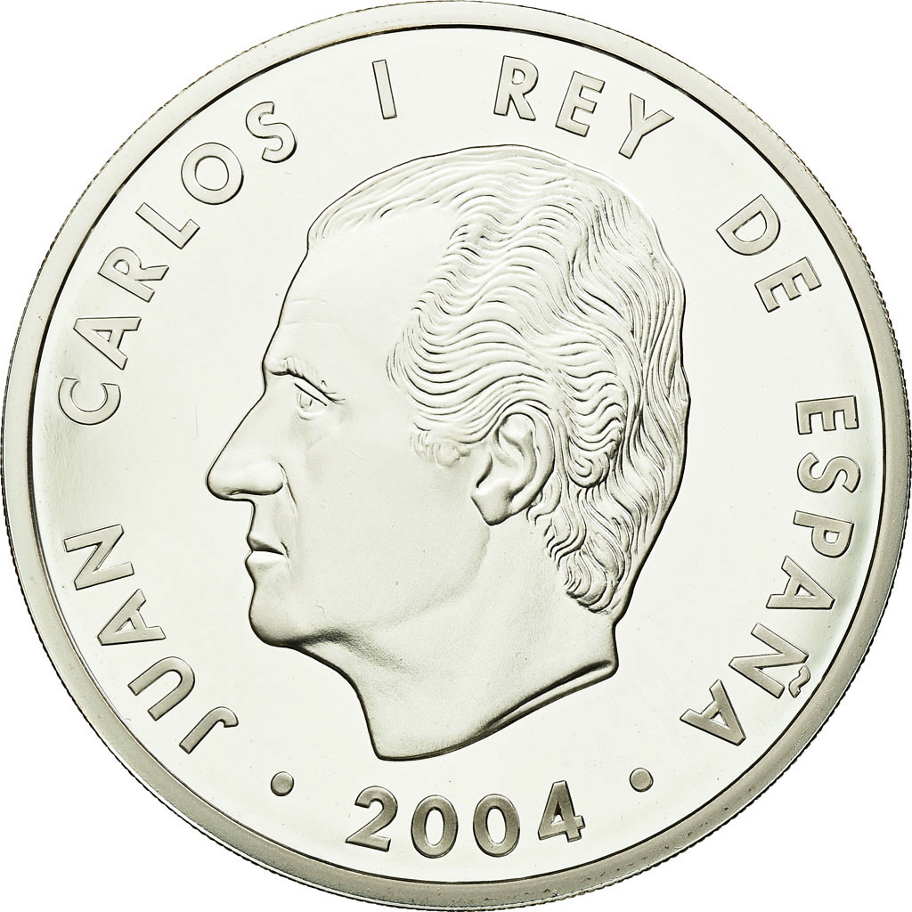 Spain, 10 Euro, 2004, , Silver, KM:1099