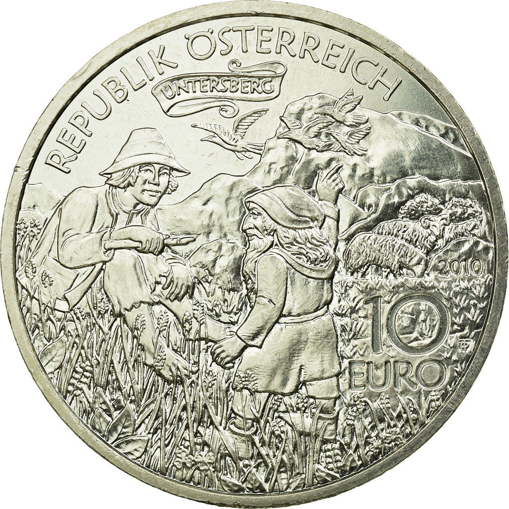 Coin, Austria, 10 Euro, 2010, Vienna, (Wien), , Silver, KM:3186