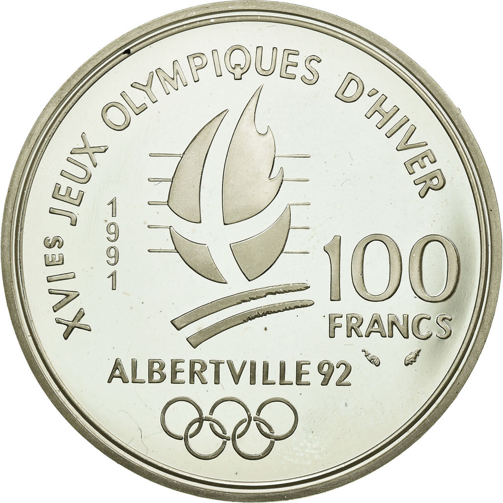 Coin, France, 100 Francs, 1991, Paris, , Silver, KM:993, Gadoury:C16