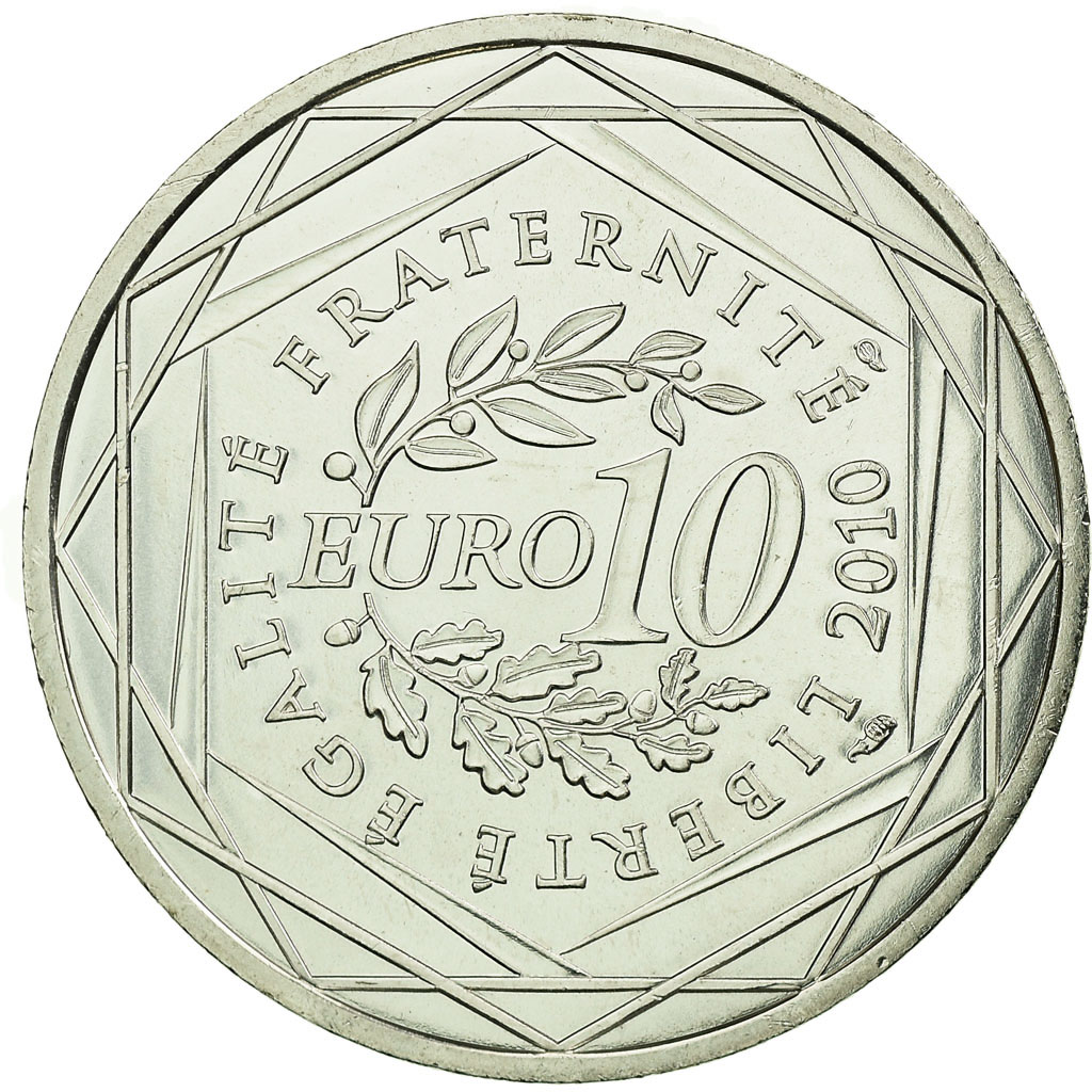 Frankreich, 10 Euro, 2010, Martinique, UNZ, Silber, KM:1662