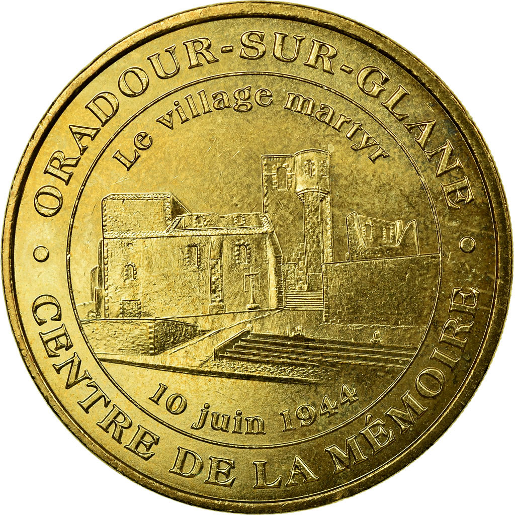 France, Token, Tourist Token, Ouradour-sur-Glane - village martyr n°1, Arts &