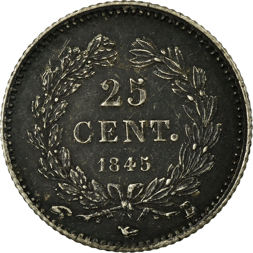 Coin, France, Louis-Philippe, 25 Centimes, 1845, Rouen, , Silver