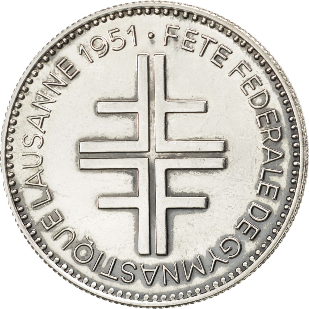 Suisse, Medal, Sports & leisure, SUP, Argent