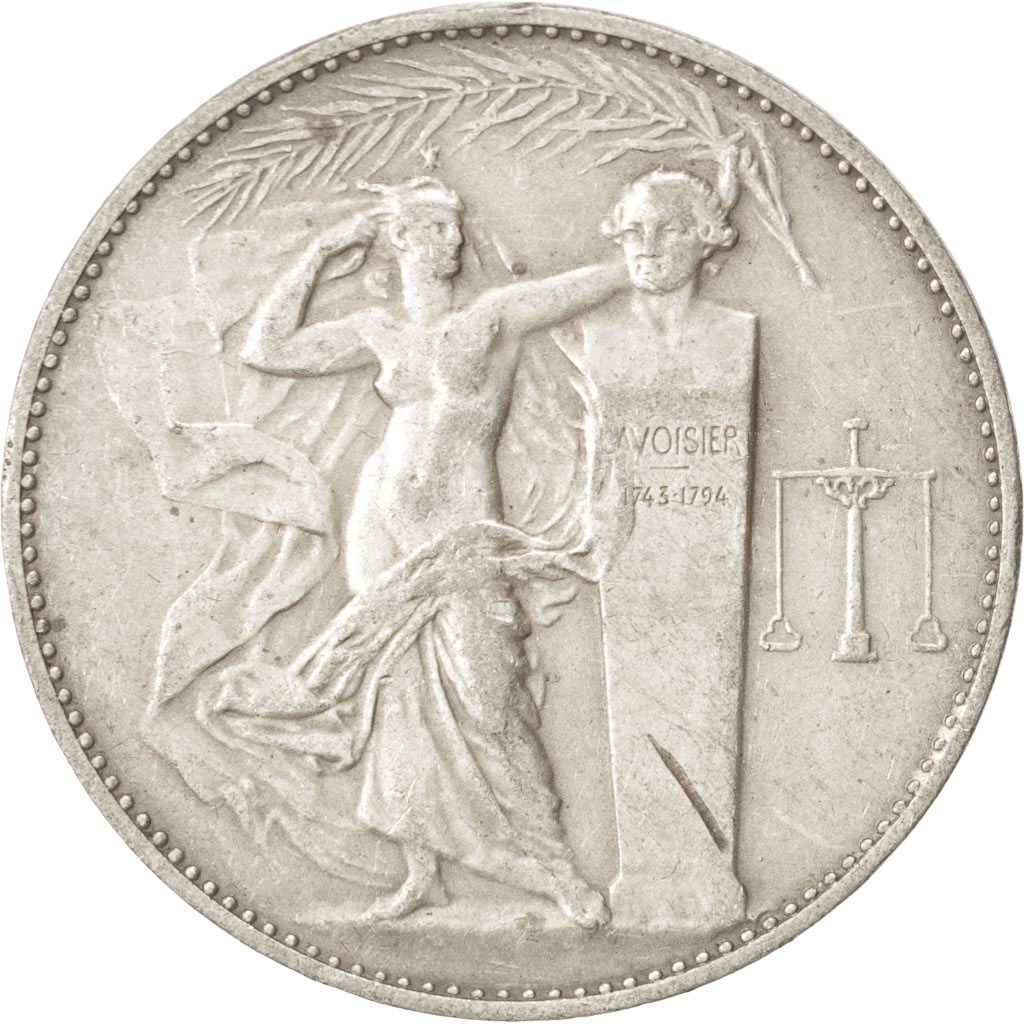 France, Medal, The Fifth Republic, Business & industry, , Silver