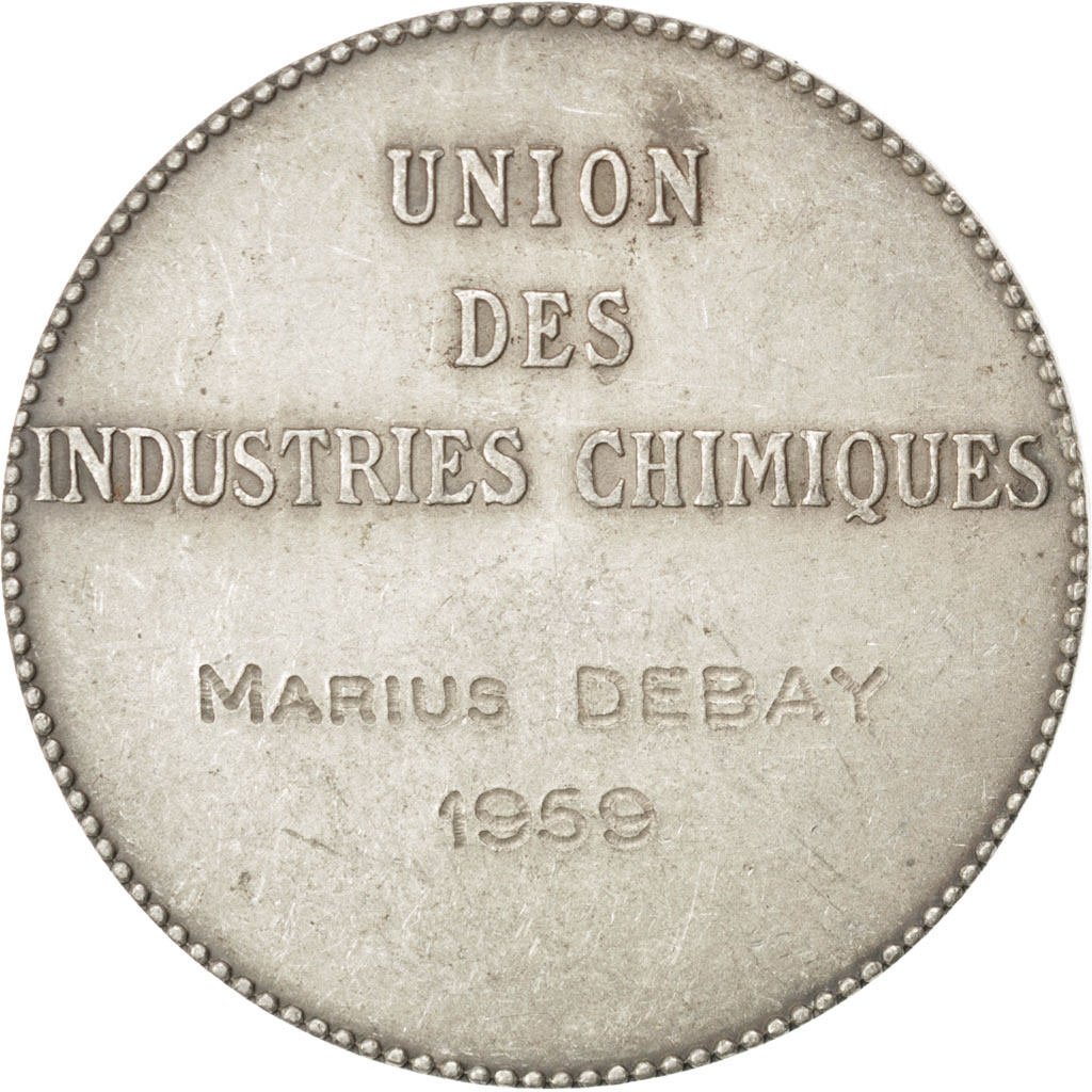 France, Medal, The Fifth Republic, Business & industry, , Silver