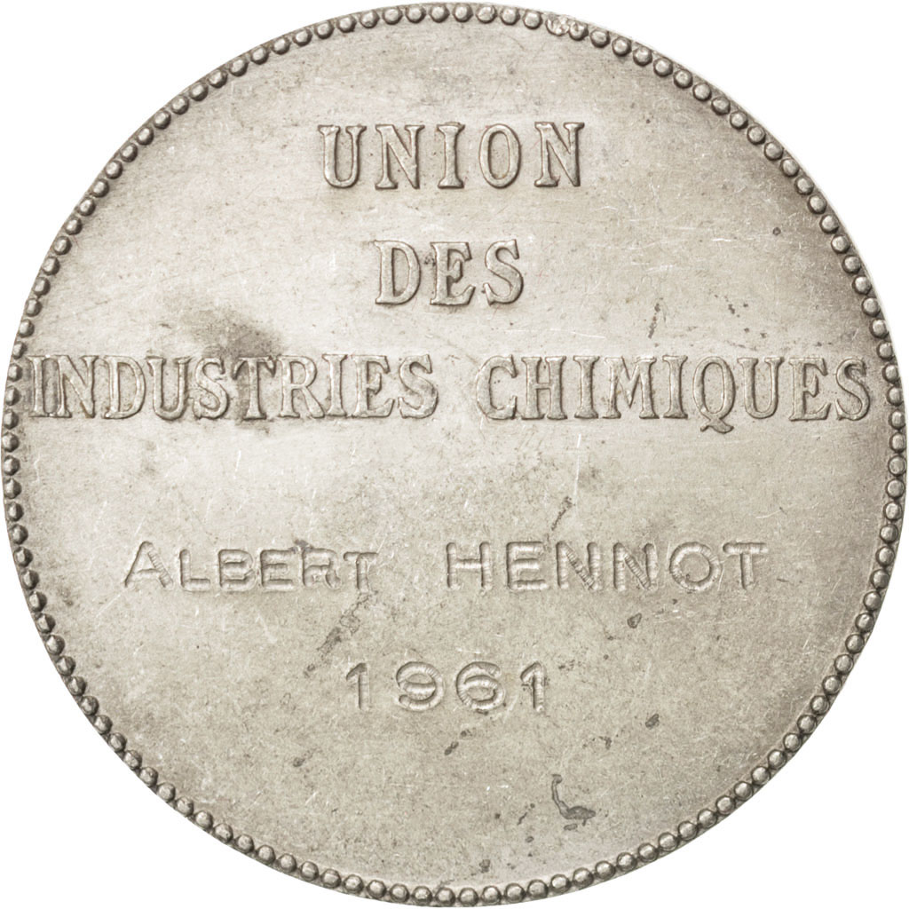 France, Medal, French Fifth Republic, Business & industry, , Silver