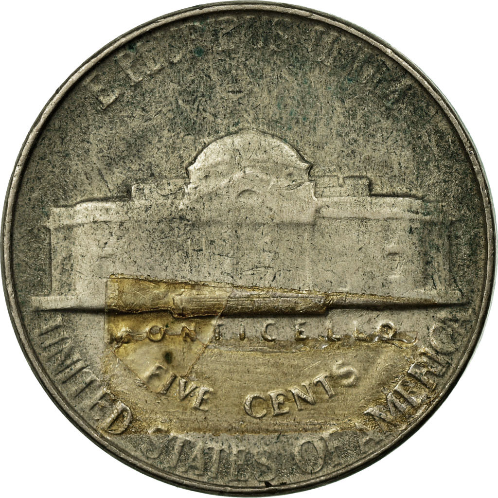 691149] Coin, United States, Jefferson Nickel, 5 Cents, 1954, U.S.