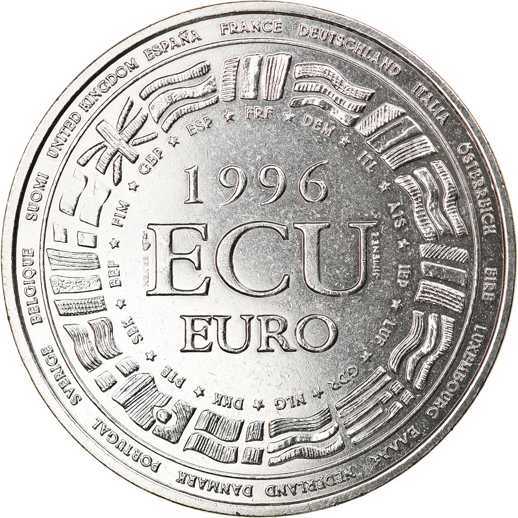 6936] France, Medal, Ecu Europa, Politics, Society, War, 1996, MS(65-70) |  eBay UK
