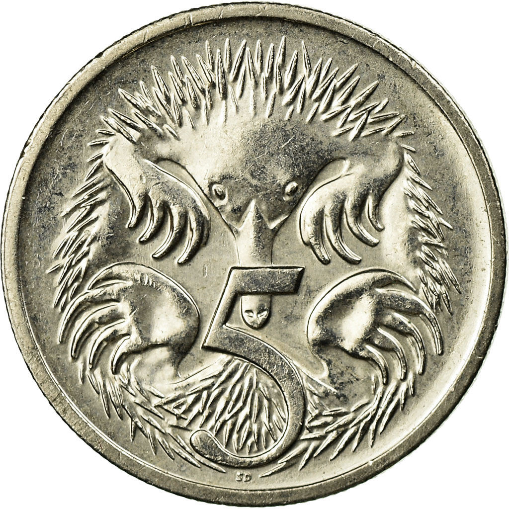 Coin, Australia, Elizabeth II, 5 Cents, 2005, , Copper-nickel, KM:401