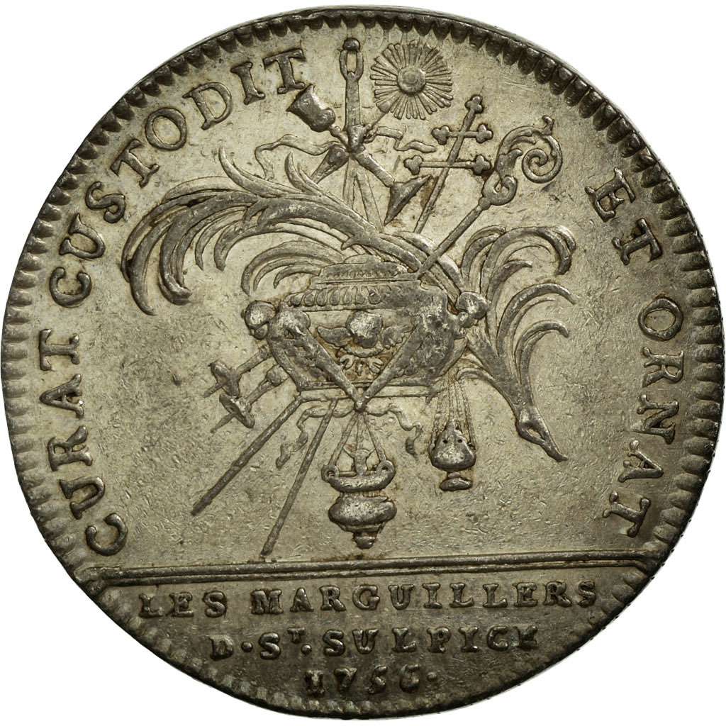 France, Token, Royal, 1756, , Silver, Feuardent:4337