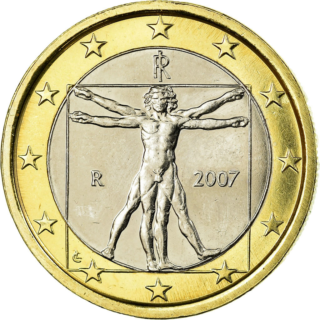 Italy, Euro, 2007, , Bi-Metallic, KM:216