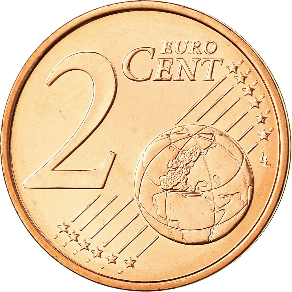 Luxemburg, 2 Euro Cent, 2006, STGL, Copper Plated Steel, KM:76