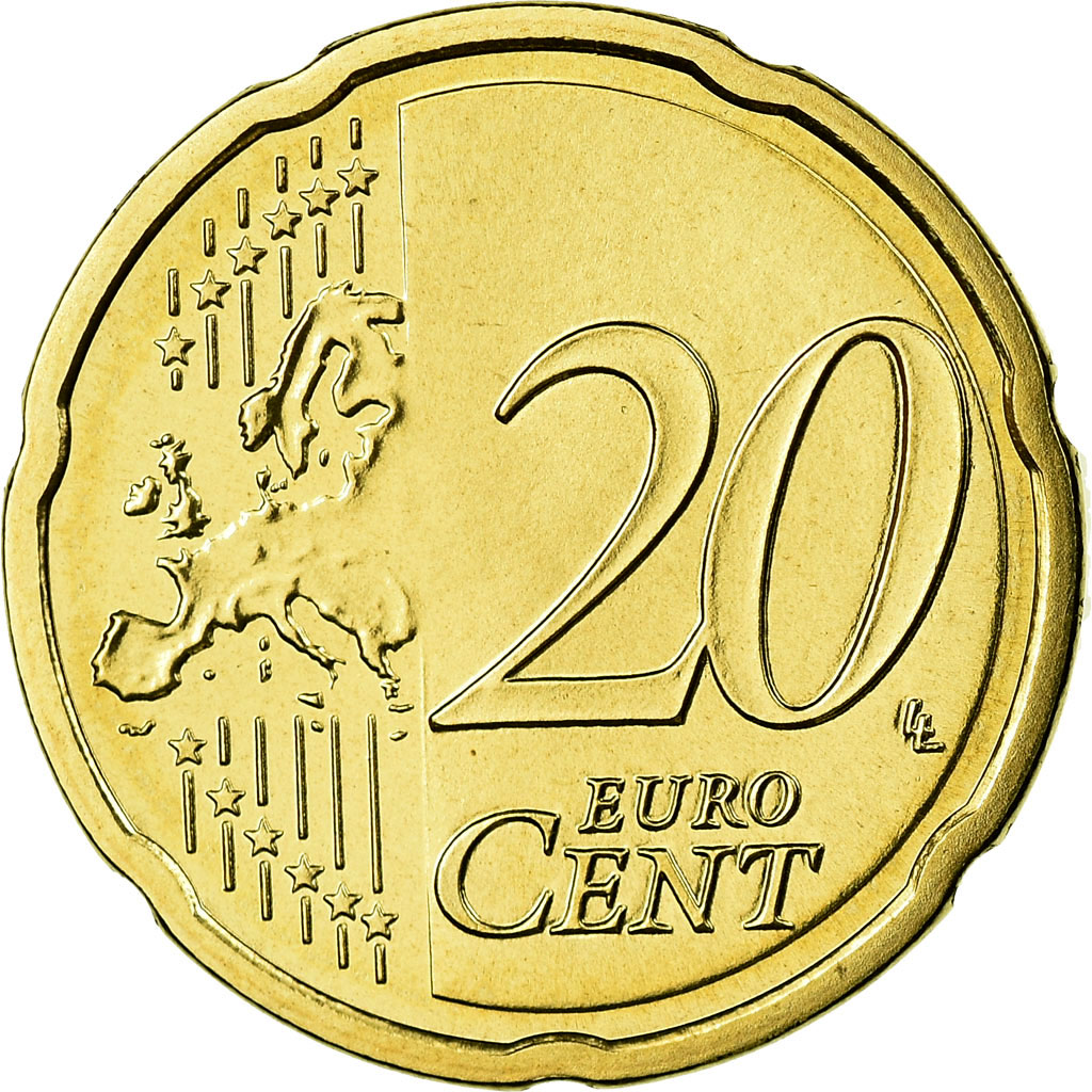 Österreich, 20 Euro Cent, 2011, STGL, Messing, KM:3140