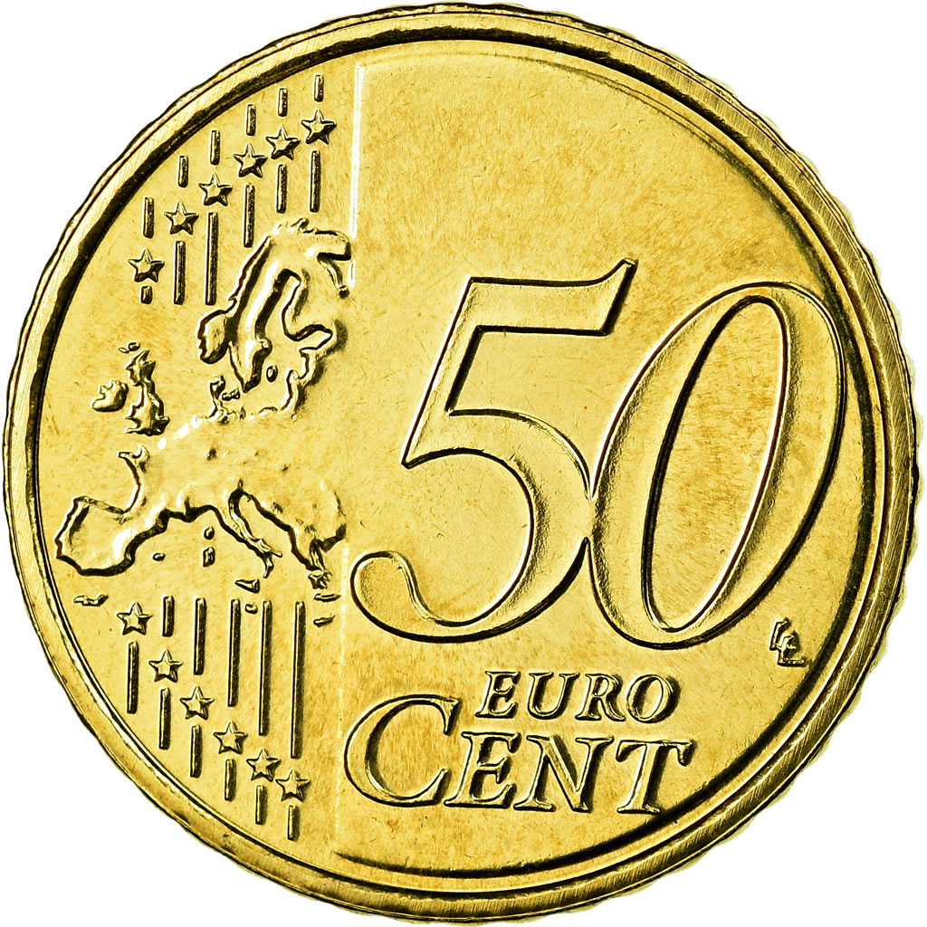 Niederlande, 50 Euro Cent, 2010, STGL, Messing, KM:270