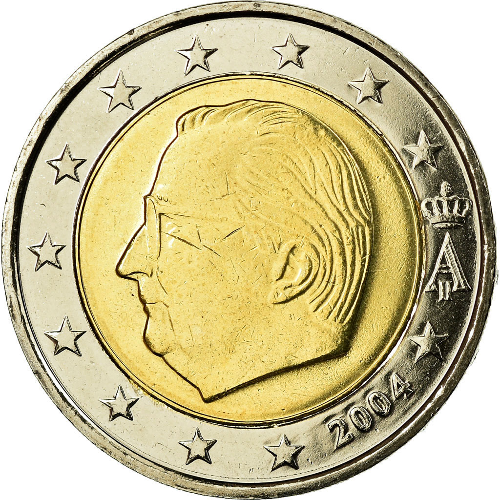 Belgique, 2 Euro, 2004, FDC, Bi-Metallic, KM:231
