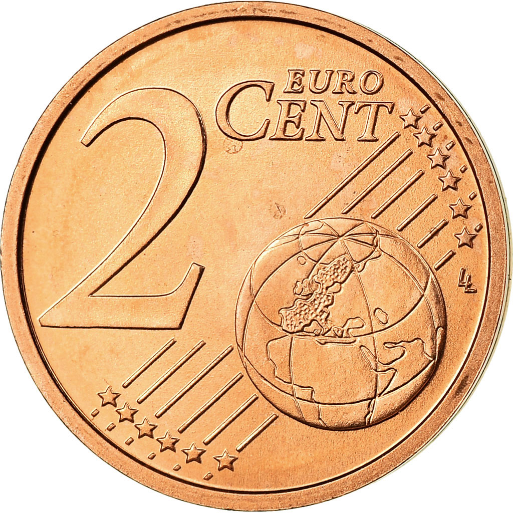 Bundesrepublik Deutschland, 2 Euro Cent, 2010, UNZ, Copper Plated Steel, KM:208