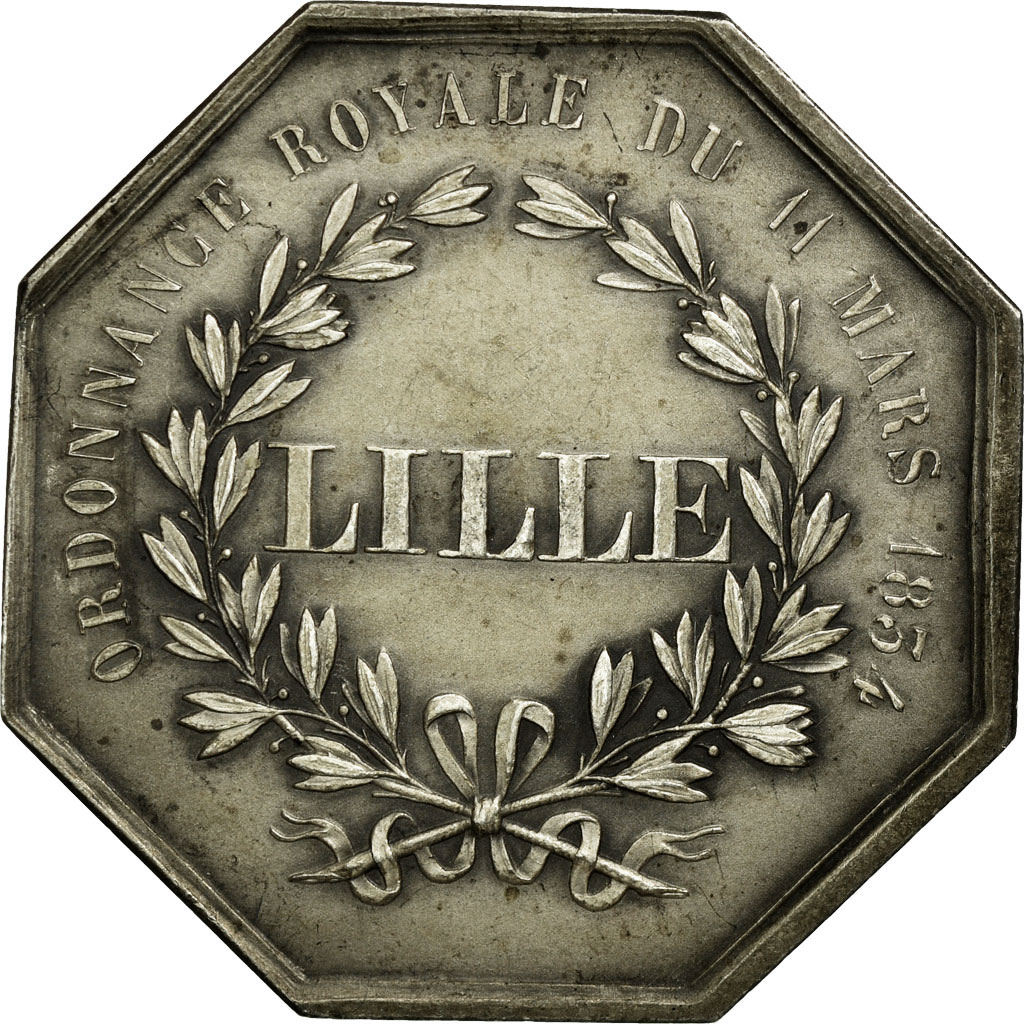 France, Token, Savings Bank, , Silver, Jacqmin:41