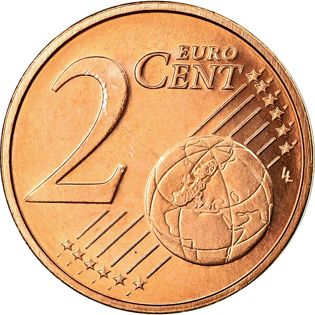 Niederlande, 2 Euro Cent, 2012, UNZ, Copper Plated Steel, KM:235