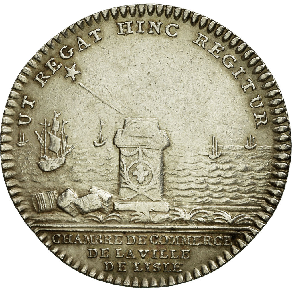 Frankrijk, Token, Royal, ZF+, Zilver, Feuardent:7290