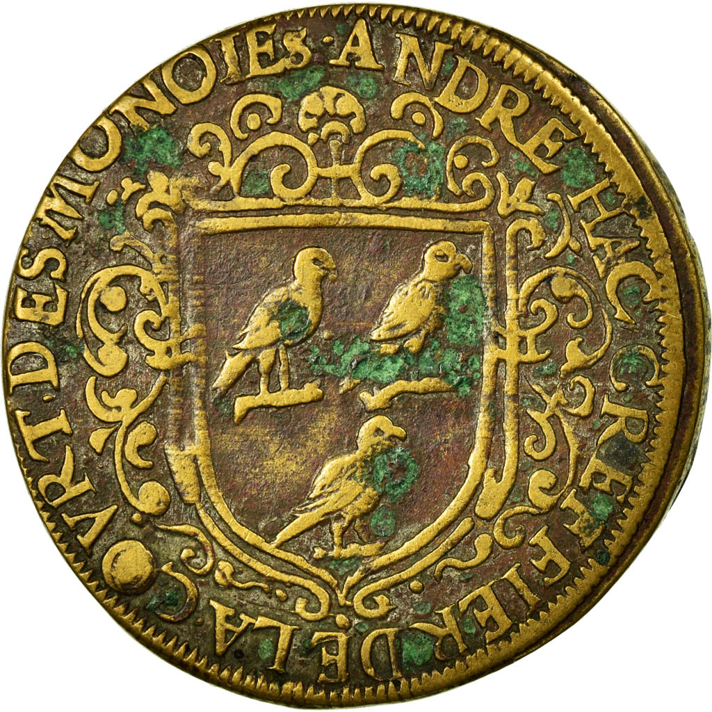 France, Token, Royal, , Copper, Feuardent:2274