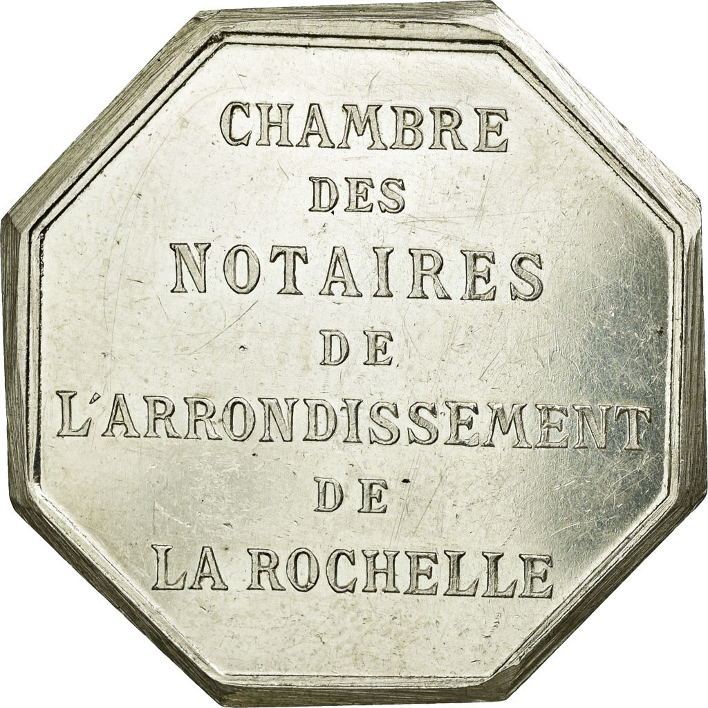 France, Token, Notary, , Silver, Lerouge:354