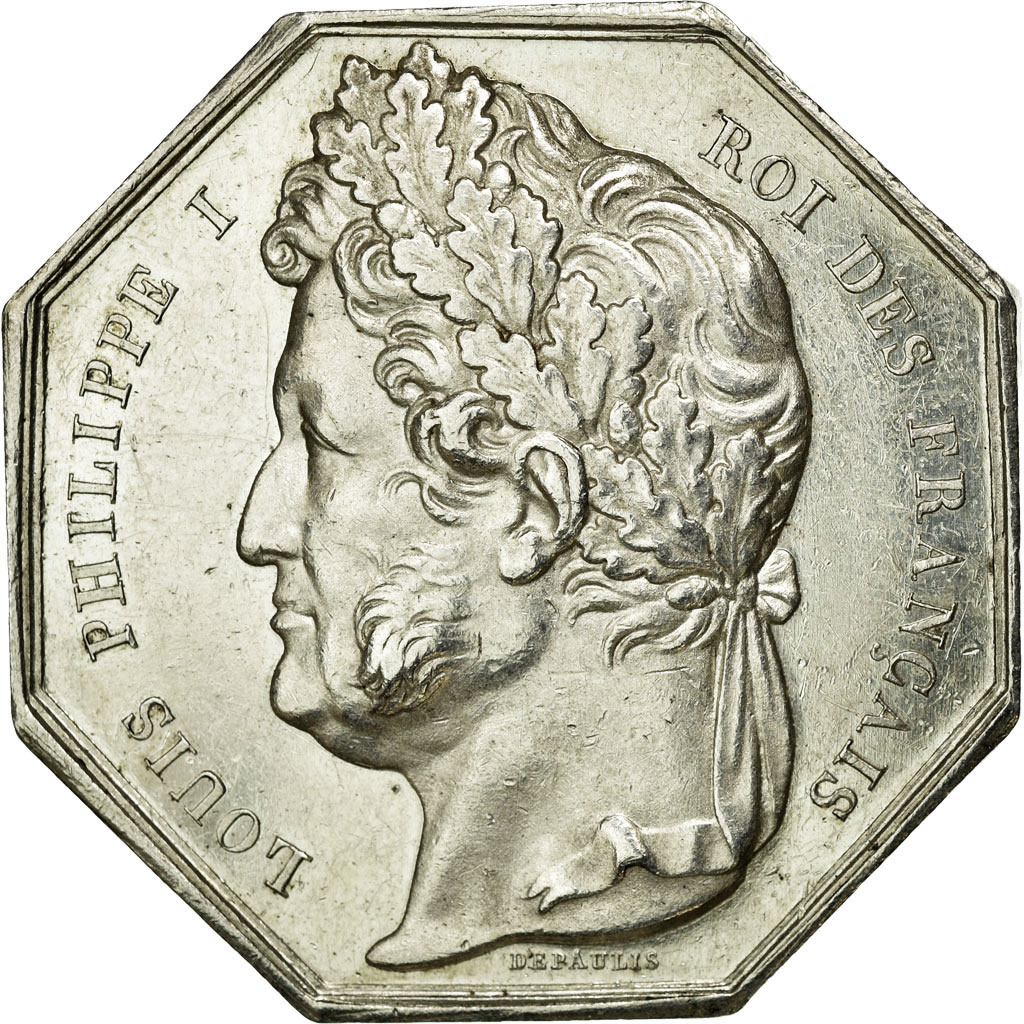 Frankrijk, Token, Notary, PR, Zilver, Lerouge:160