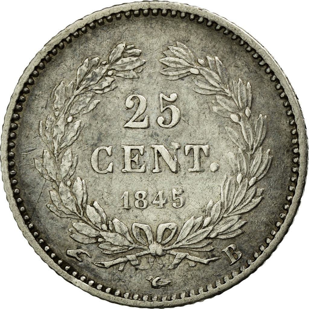 Coin, France, Louis-Philippe, 25 Centimes, 1845, Rouen, , Silver