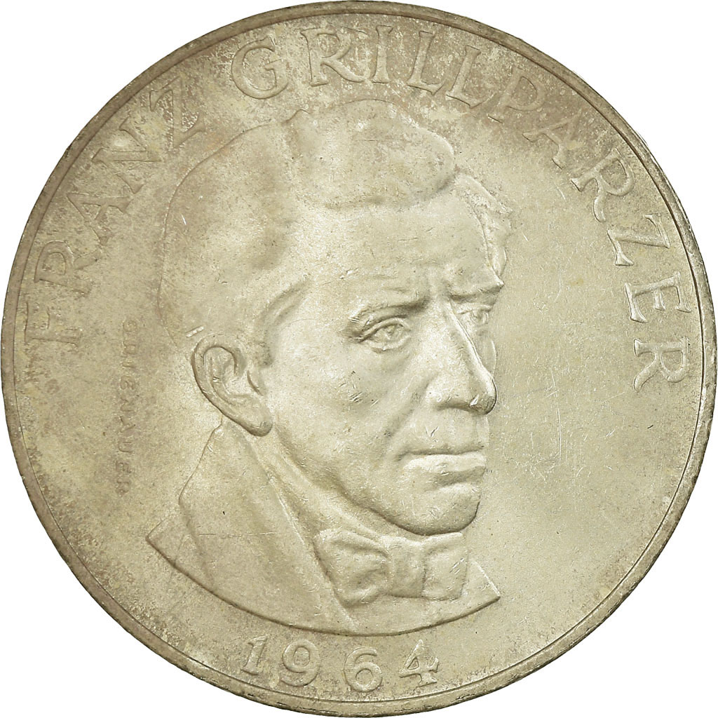 Coin, Austria, 25 Schilling, 1964, , Silver, KM:2895.1