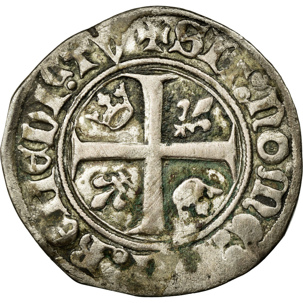 Coin, France, Blanc Guénar, Saint Quentin, , Billon, Duplessy:377A