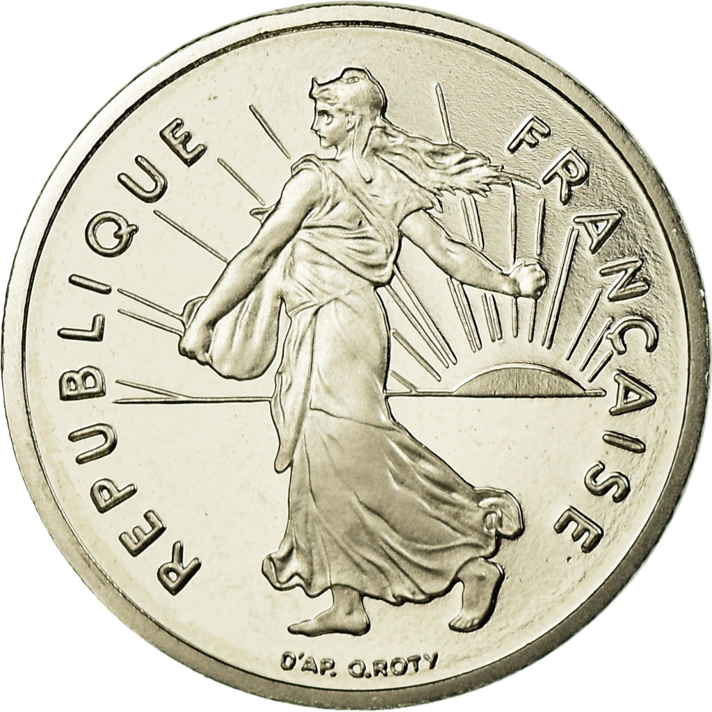 Coin, France, Semeuse, 1/2 Franc, 1993, Paris, Proof, , Nickel
