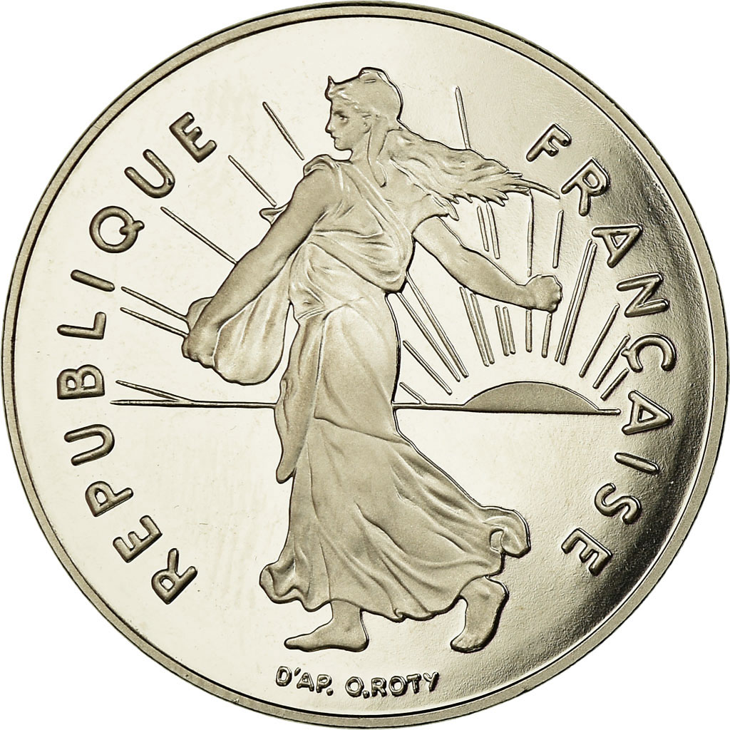Coin, France, Semeuse, 5 Francs, 1992, Paris, Proof, , Nickel Clad