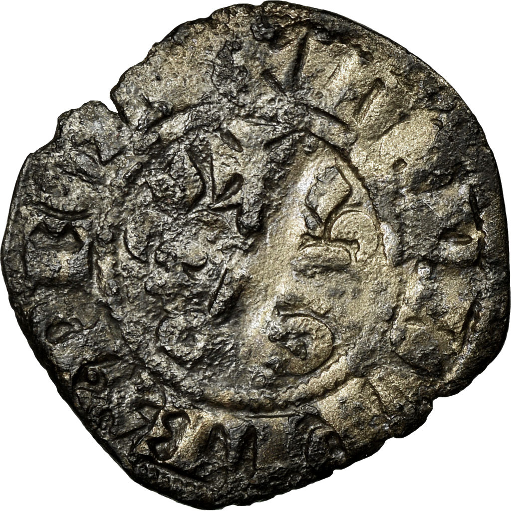 Coin, France, Double Tournois, , Billon, Duplessy:229