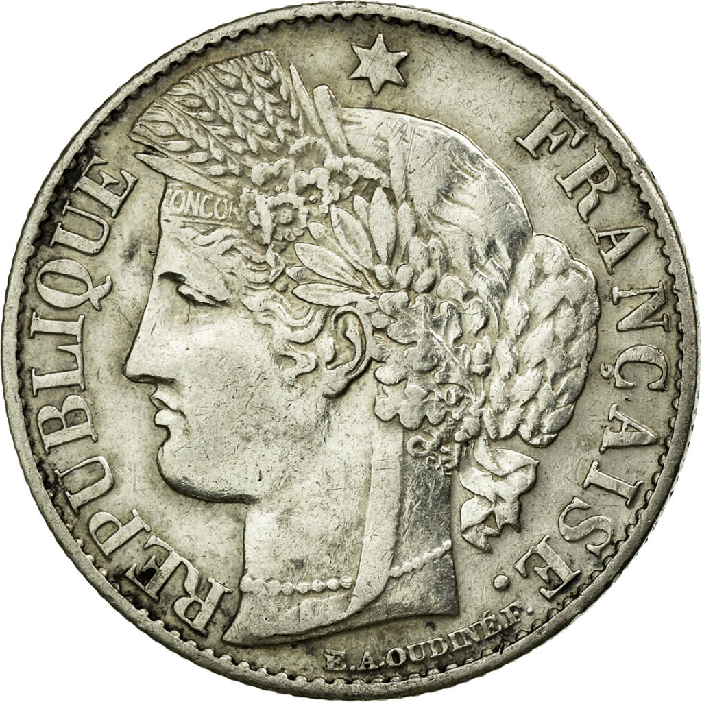 Coin, France, Cérès, 50 Centimes, 1882, Paris, , Silver, Gadoury:419a