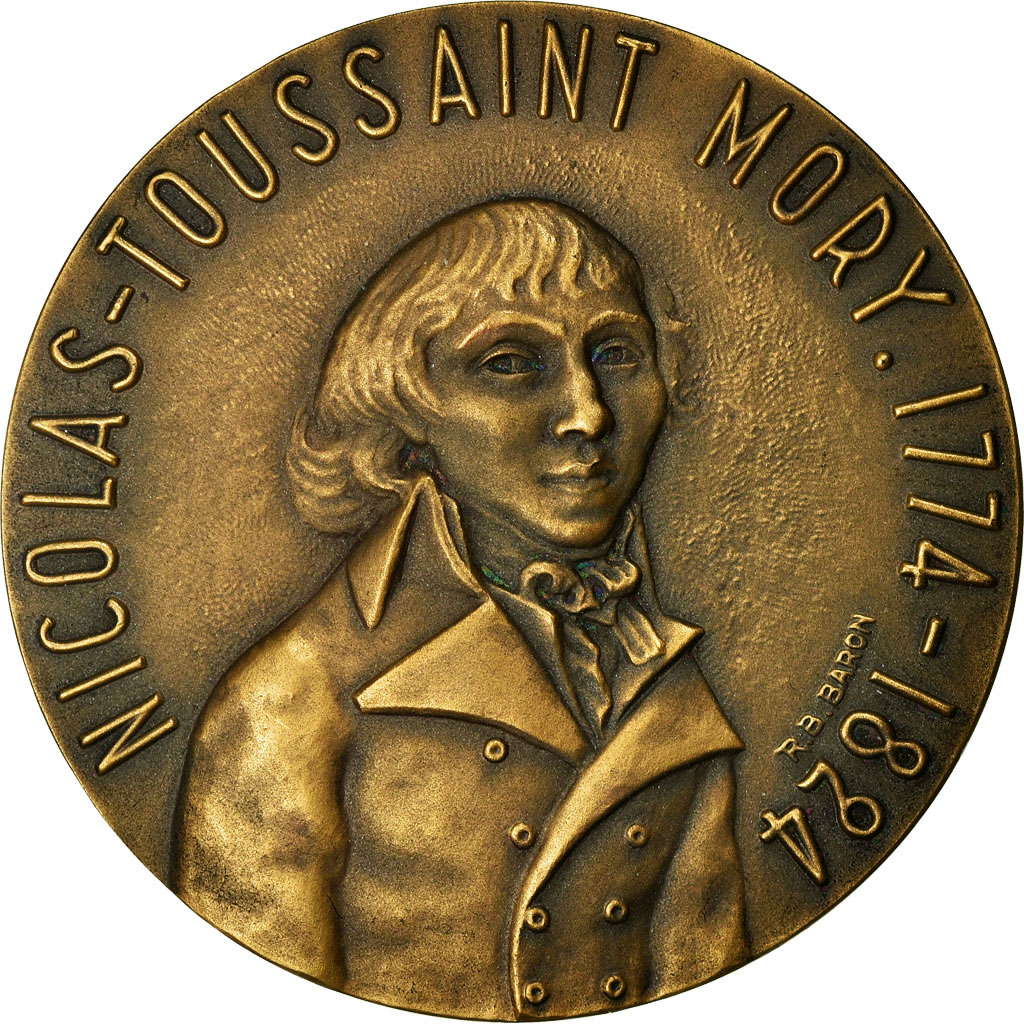 France, Medal, Nicolas Toussaint Mory, Transport, Shipping, 1954, Baron